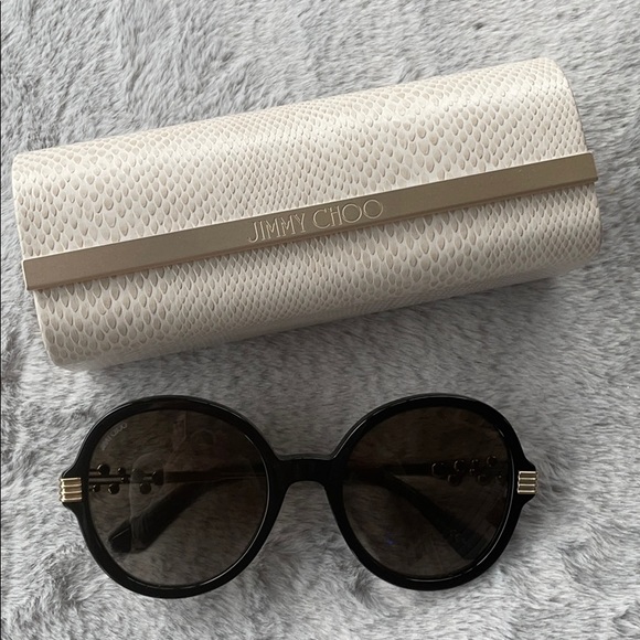 Jimmy Choo Oval Sunglasses - Picture 4 of 10
